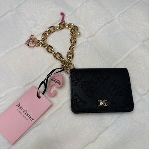 Juicy Couture Liquorice Top Notch Credit Card Key Fob